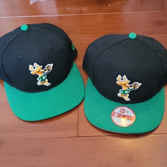 New Era Other - NBA Milwaukee Bucks Retro Bango Hat Set